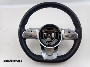 Used Steering wheel Mercedes C (W205) C-200d 1.6 Turbo 16V Price € 350,00 Margin scheme offered by Autobedrijf Broekhuis B.V.