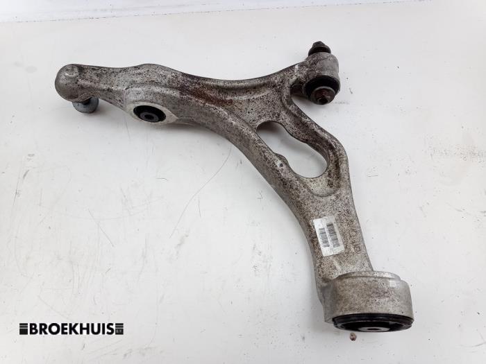 Front wishbone, left from a Porsche Cayenne II (92A) 3.0 D V6 24V 2010