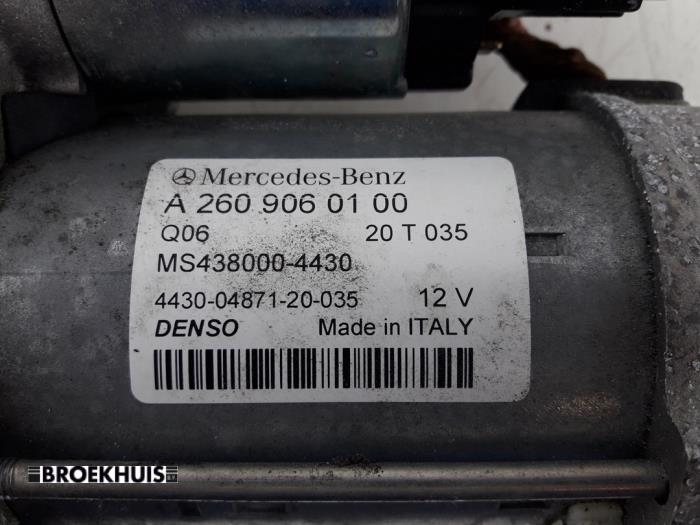 Motor de arranque de un Mercedes-Benz A (177.0) 2.0 A-250 Turbo 16V 2020