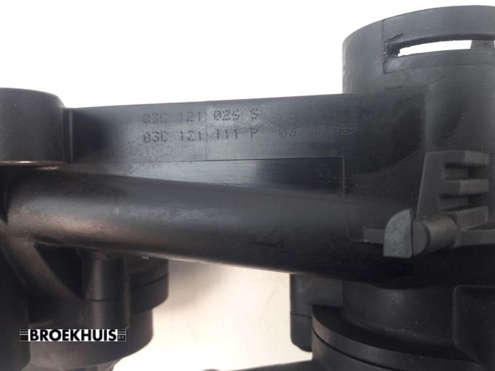 Thermostat housing Volkswagen Tiguan 1.4 TSI 16V 03C121025S CAV