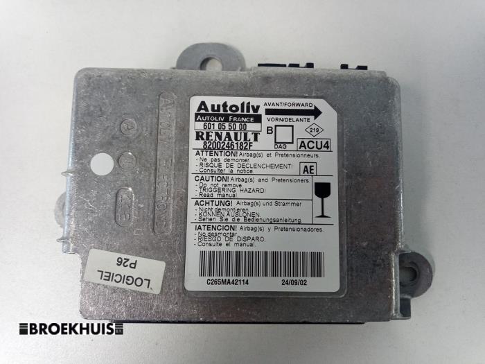 Gebrauchte Airbag Modul Renault Megane II (BM/CM) 1.4 16V 98 Preis € 40,00 Margenregelung angeboten von Autobedrijf Broekhuis B.V.