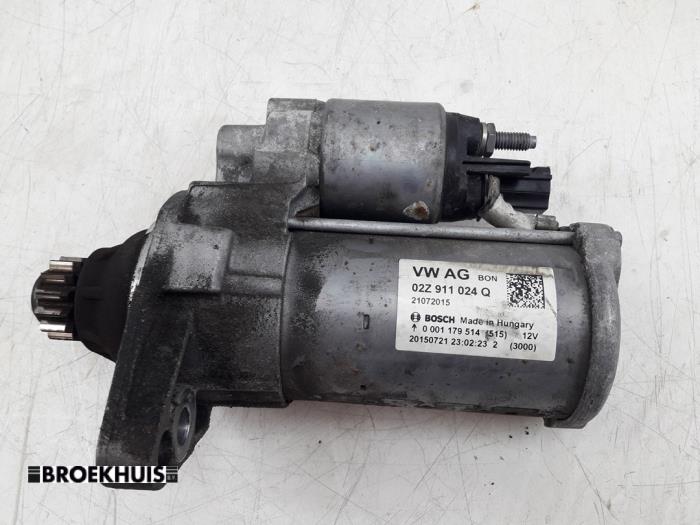 Begagnade Startmotor Audi A3 Limousine (8VS/8VM) 1.4 TFSI ACT 16V Pris € 25,00 Marginaltabell erbjuds av Autobedrijf Broekhuis B.V.
