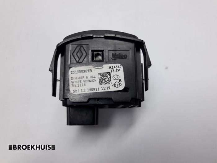 AIH headlight switch from a Renault Trafic (1FL/2FL/3FL/4FL) 1.6 dCi 115 2016