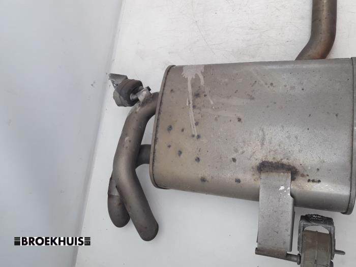 Auspuff Enddämpfer van een Skoda Kodiaq 2.0 TDI 150 16V 2017