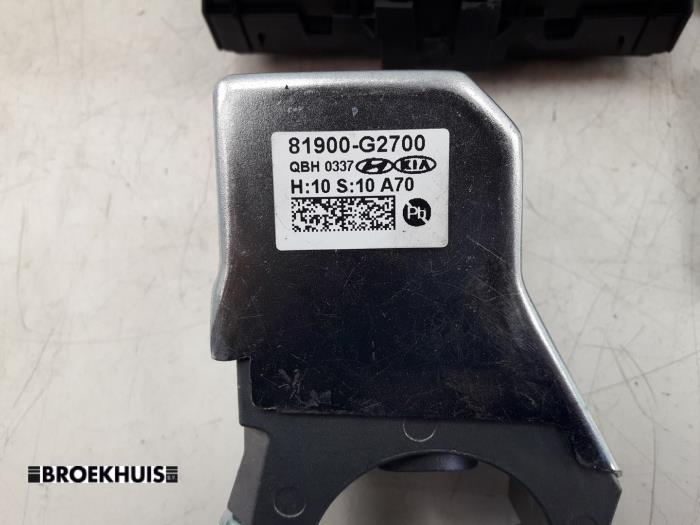 Cilindro de juego de cerraduras (completo) de un Kia Niro I (DE) 64 kWh 2021