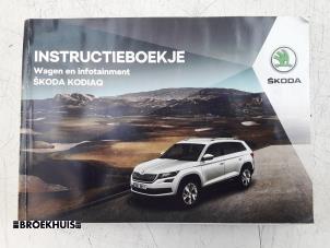 Used Instruction Booklet Skoda Kodiaq 2.0 TDI 150 16V Price € 25,00 Margin scheme offered by Autobedrijf Broekhuis B.V.