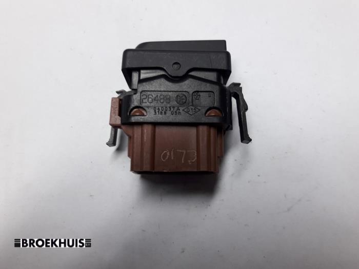 Rear window heating switch from a Renault Clio II (BB/CB)  2005