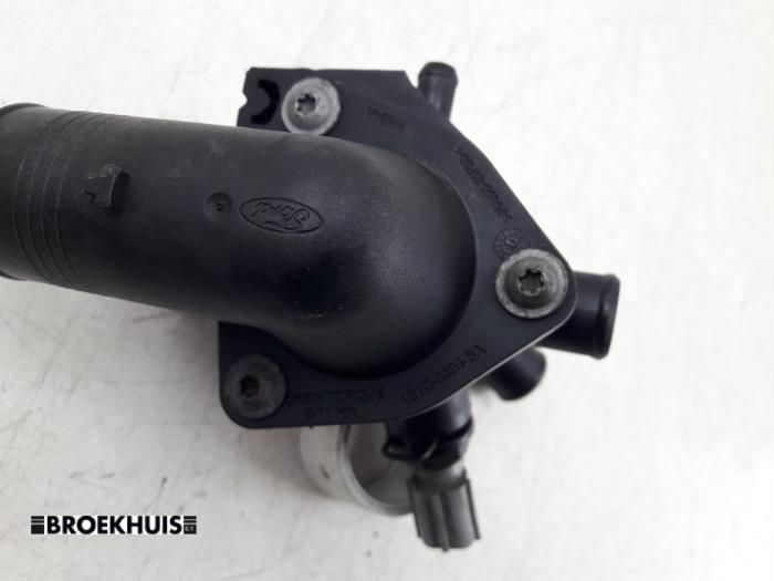 Thermostat housing from a Ford Ranger 3.2 TDCI 20V 200 4x4 2013