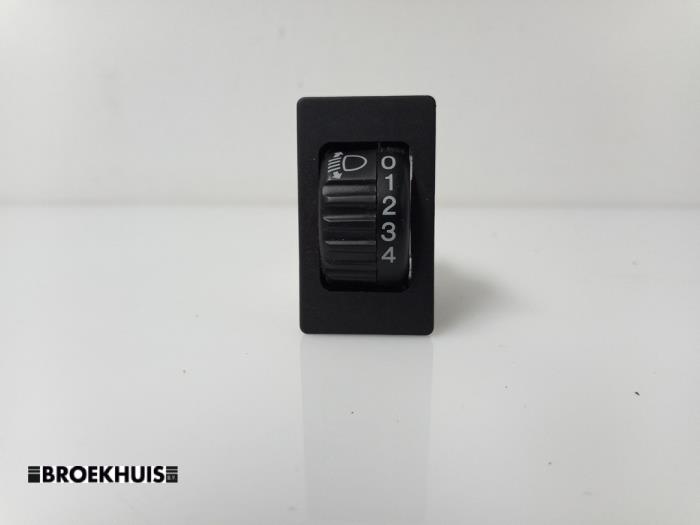 Bouton commande réglage hauteur de phares