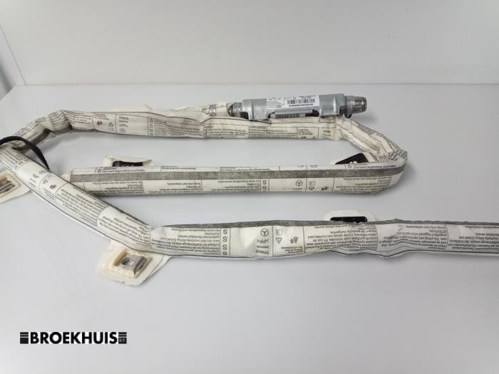 Roof curtain airbag, right from a Mercedes-Benz C Estate (S204) 1.6 C-180K 16V BlueEfficiency 2009