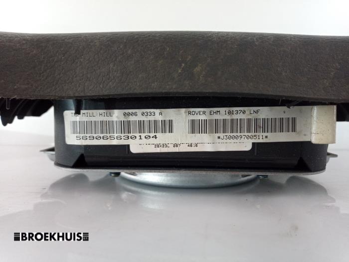 Left airbag (steering wheel) from a Land Rover Discovery II 2.5 Td5 2000