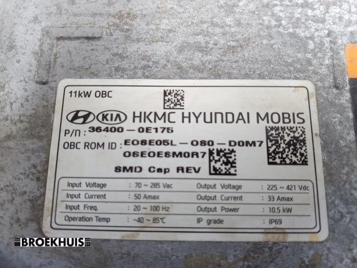Chargeur de batterie d'un Hyundai Kona (OS) 39 kWh 2020
