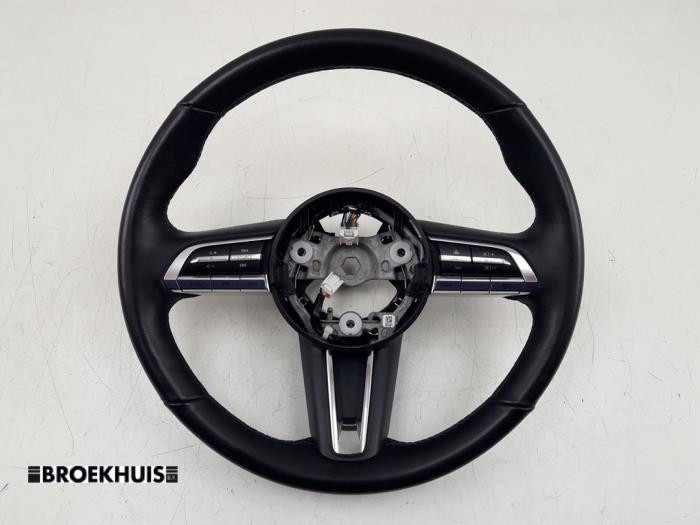Steering wheel from a Mazda CX-30 (DM) 2.0 e-SkyActiv X 186 16V 2021