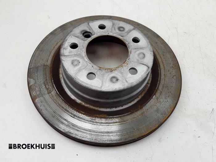 Rear brake disc from a BMW 3 serie (F30) 320i 2.0 16V 2018