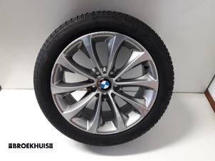 Used Sport rims set + tires BMW 5 serie Touring (F11) 520d 16V Price € 400,00 Margin scheme offered by Autobedrijf Broekhuis B.V.