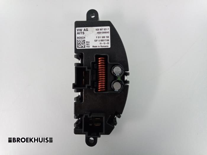 Heater resistor Volkswagen Transporter T6 2.0 TDI 150 5Q0907521F