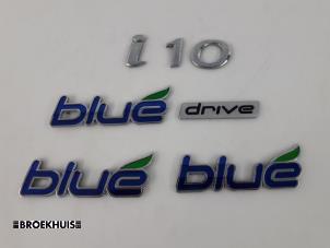 Used Emblem Hyundai i10 (F5) 1.0i 12V Price € 10,00 Margin scheme offered by Autobedrijf Broekhuis B.V.