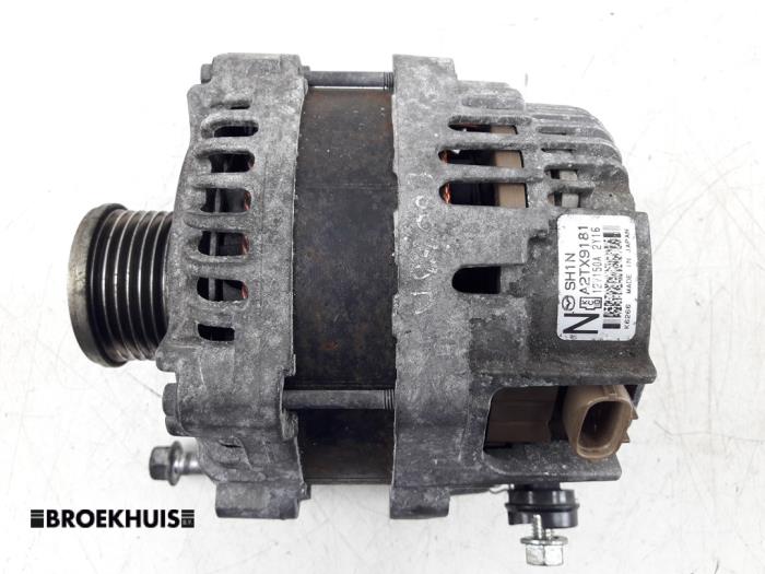 Begagnade Dynamo Mazda 6 SportBreak (GJ/GH/GL) 2.2 SkyActiv-D 150 16V Pris € 40,00 Marginaltabell erbjuds av Autobedrijf Broekhuis B.V.