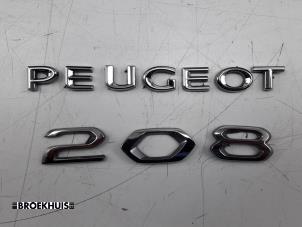 Used Emblem Peugeot 208 II (UB/UH/UP) 1.5 BlueHDi 100 Price € 10,00 Margin scheme offered by Autobedrijf Broekhuis B.V.