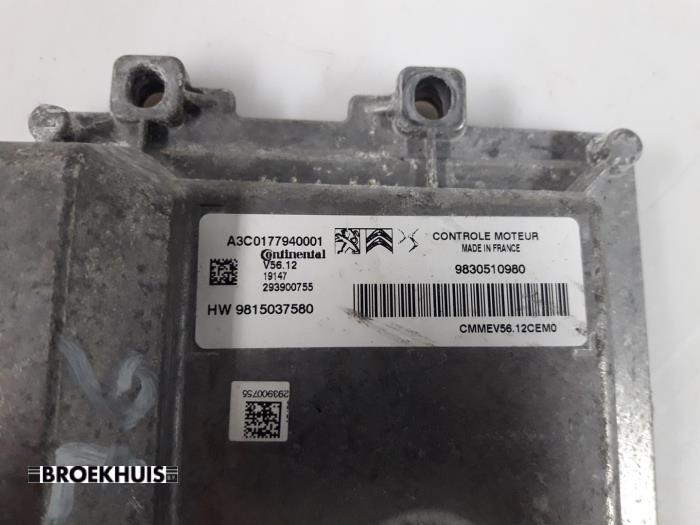 Injection computer from a Citroën C3 (SX/SW) 1.2 Vti 12V PureTech 2019