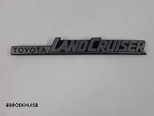Usagé Emblème Toyota Land Cruiser (J12) 3.0 D-4D 16V Prix € 10,00 Règlement à la marge proposé par Autobedrijf Broekhuis B.V.