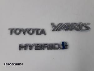 Used Emblem Toyota Yaris III (P13) 1.5 16V Hybrid Price € 10,00 Margin scheme offered by Autobedrijf Broekhuis B.V.