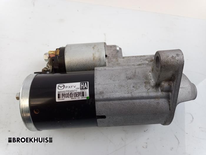 Begagnade Startmotor Mazda CX-60 (KH) 2.5 e-SkyActiv PHEV Pris € 125,00 Marginaltabell erbjuds av Autobedrijf Broekhuis B.V.