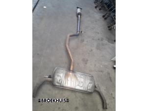 Used Exhaust central + rear silencer Mercedes CLA (117.3) 1.6 CLA-180 16V Price on request offered by Autobedrijf Broekhuis B.V.
