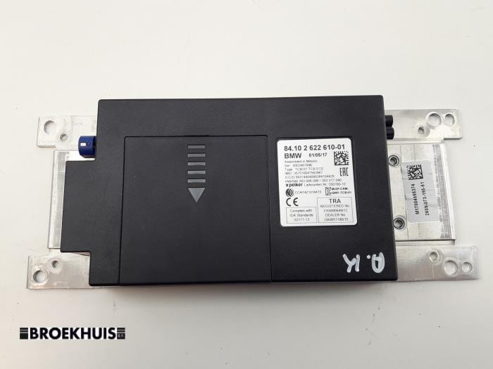 Usados Módulo Bluetooth BMW 3 serie (F30) 320d 2.0 16V EfficientDynamicsEdition Precio € 50,00 Norma de margen ofrecido por Autobedrijf Broekhuis B.V.