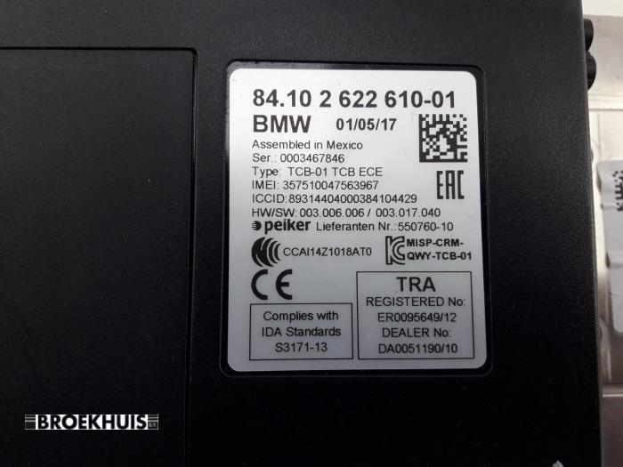 Modul Bluetooth z BMW 3 serie (F30) 320d 2.0 16V EfficientDynamicsEdition 2017