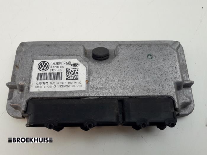 Used Injection computer Volkswagen Polo IV (9N1/2/3) 1.4 16V Price € 75,00 Margin scheme offered by Autobedrijf Broekhuis B.V.