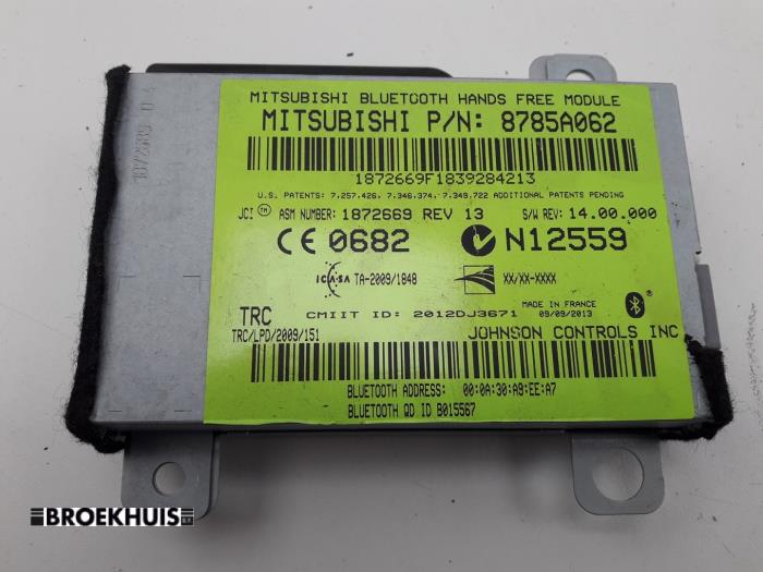 Begagnade Bluetooth-modul Mitsubishi Outlander (GF/GG) 2.0 16V PHEV 4x4 Pris € 125,00 Marginaltabell erbjuds av Autobedrijf Broekhuis B.V.