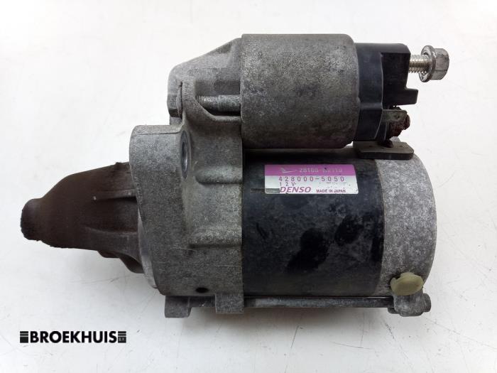 Begagnade Startmotor Daihatsu Cuore (L251/271/276) 1.0 12V DVVT Pris € 20,00 Marginaltabell erbjuds av Autobedrijf Broekhuis B.V.