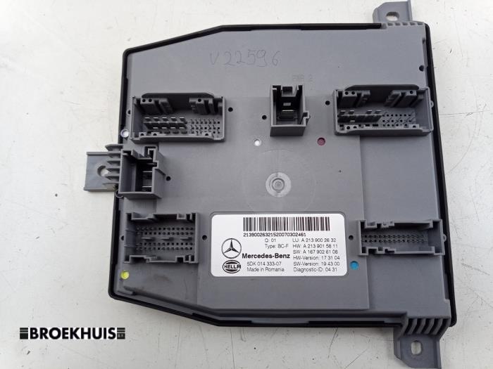 Used Body control computer Mercedes E (C238) E-200 EQ Boost 2.0 Turbo 16V Price € 95,00 Margin scheme offered by Autobedrijf Broekhuis B.V.