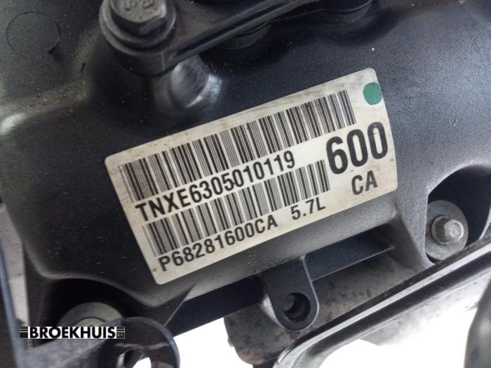 Ezh Engine Code Engine Dodge 1500 Crew Cab 5.7 Hemi V8 4x4 - EZH