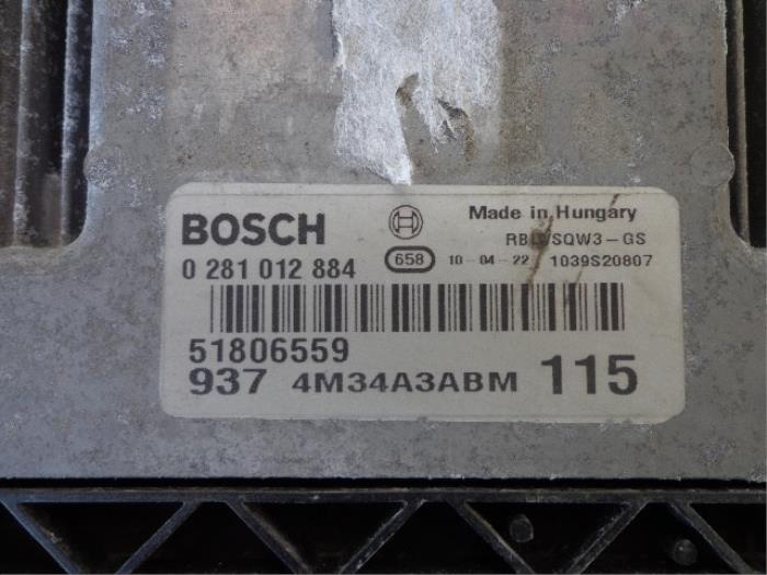 Injection computer from a Alfa Romeo 147 (937) 1.9 JTDM 2010