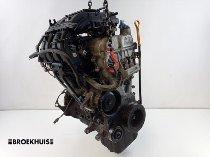 Motor van een Chevrolet Spark (M300) 1.2 16V 2010