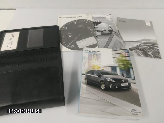 Używane Instrukcja Toyota Prius Plus (ZVW4) 1.8 Hybrid 16V Cena € 20,00 Procedura marży oferowane przez Autobedrijf Broekhuis B.V.