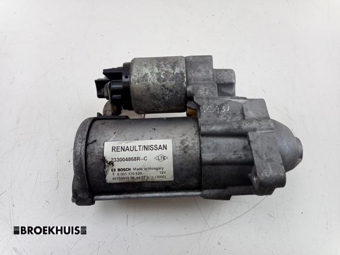 Begagnade Startmotor Renault Megane III Grandtour (KZ) 1.5 dCi 110 Pris € 25,00 Marginaltabell erbjuds av Autobedrijf Broekhuis B.V.