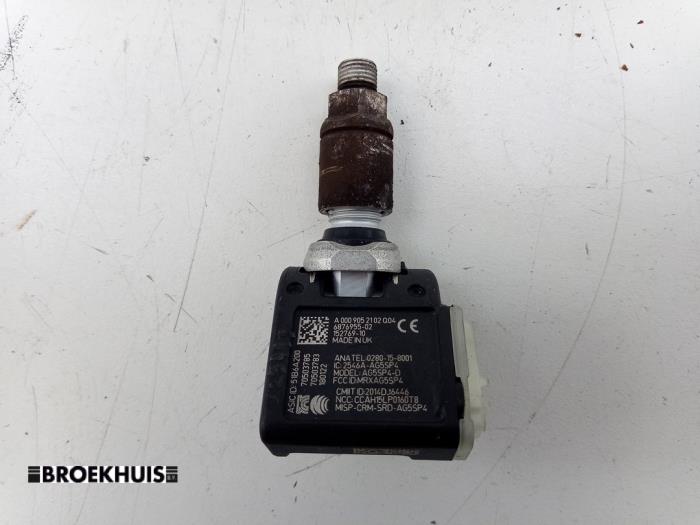 Begagnade Däcktryckssensor BMW 5 serie (G30) 540i 3.0 TwinPower Turbo 24V Pris € 30,00 Marginaltabell erbjuds av Autobedrijf Broekhuis B.V.