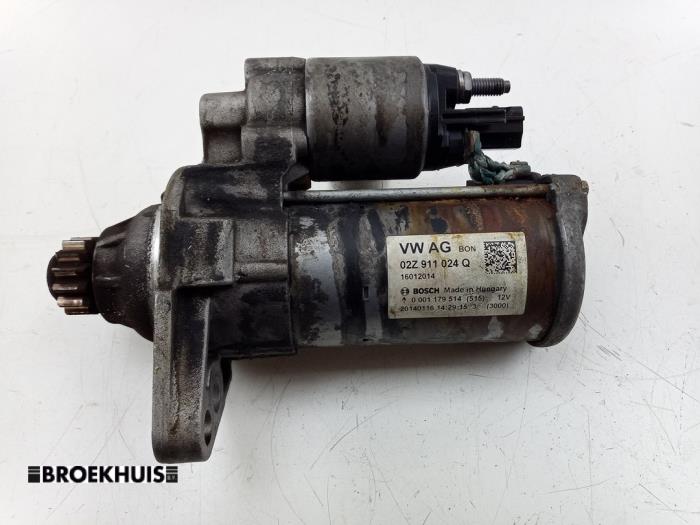 Begagnade Startmotor Volkswagen Golf VII (AUA) 1.4 TSI 16V Pris € 25,00 Marginaltabell erbjuds av Autobedrijf Broekhuis B.V.