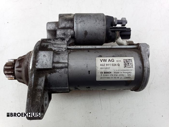 Gebrauchte Anlasser Volkswagen Golf VII (AUA) 1.0 TSI 12V Preis € 25,00 Margenregelung angeboten von Autobedrijf Broekhuis B.V.