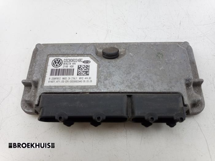 Used Injection computer Seat Leon (1P1) 1.4 16V Price € 50,00 Margin scheme offered by Autobedrijf Broekhuis B.V.