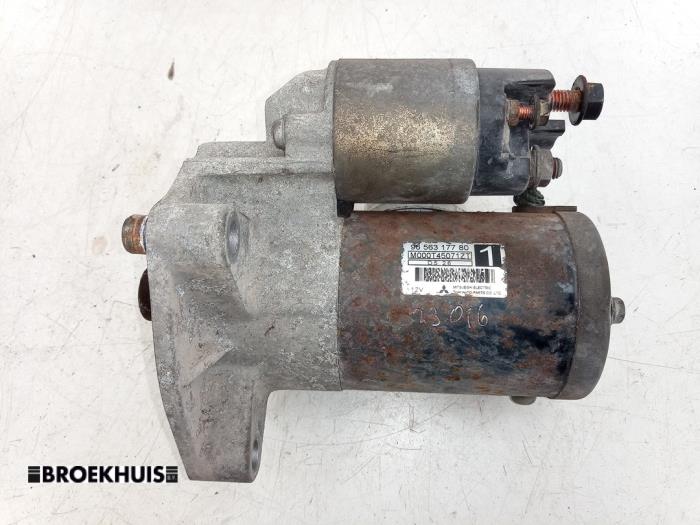 Gebrauchte Anlasser Peugeot 1007 (KM) 1.4 Preis € 20,00 Margenregelung angeboten von Autobedrijf Broekhuis B.V.