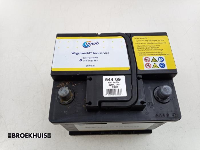 Begagnade Batteri Renault Twingo II (CN) 1.2 16V Pris € 25,00 Marginaltabell erbjuds av Autobedrijf Broekhuis B.V.