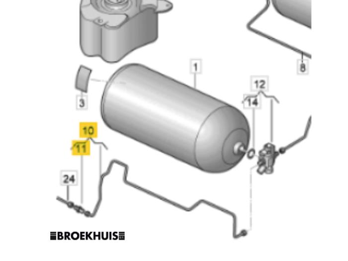 Begagnade Bränsleledning Volkswagen Up! (121) 1.0 12V EcoFuel Pris € 75,00 Marginaltabell erbjuds av Autobedrijf Broekhuis B.V.