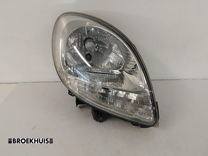 Używane Reflektor prawy Renault Kangoo Express (FC) 1.5 dCi 68 Cena € 25,00 Procedura marży oferowane przez Autobedrijf Broekhuis B.V.