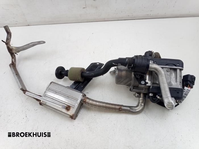 Webasto heater silencer