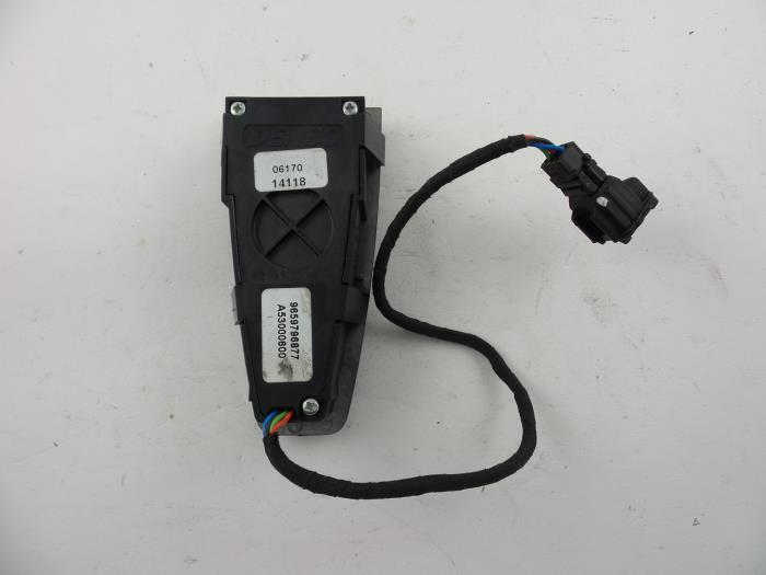 Heater control panel from a Citroën C4 Grand Picasso (UA) 2.0 HDiF 16V 150 2011