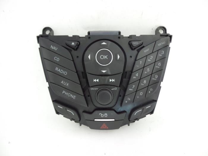 Navigation control panel from a Ford Focus 3 Wagon 1.6 Ti-VCT 16V 105 2012